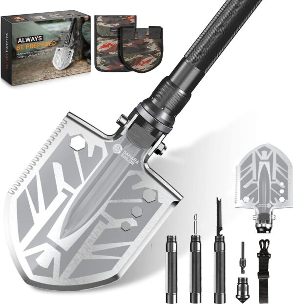 Survival Multifunctional Tactical Folding Camping/Hiking Shovel