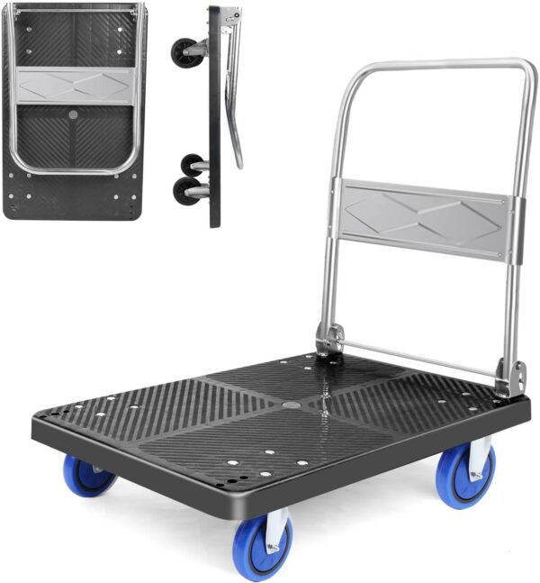 Push Cart Dolly Platform Handtruck 330 lb.