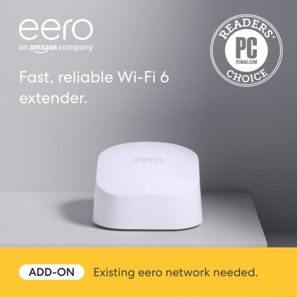 Amazon Eero 6 Mesh wifi Extender, use with existing Eero Mesh wifi network