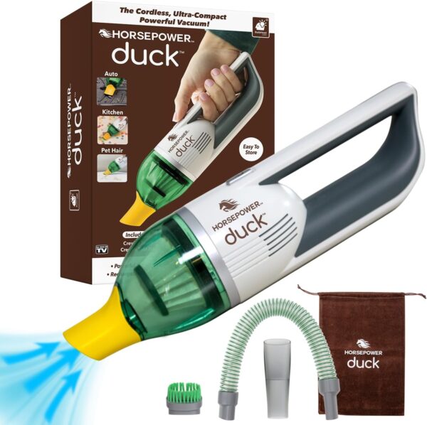 Duck Handheld Vacuum Cordless, Gold Edition Rechargeable